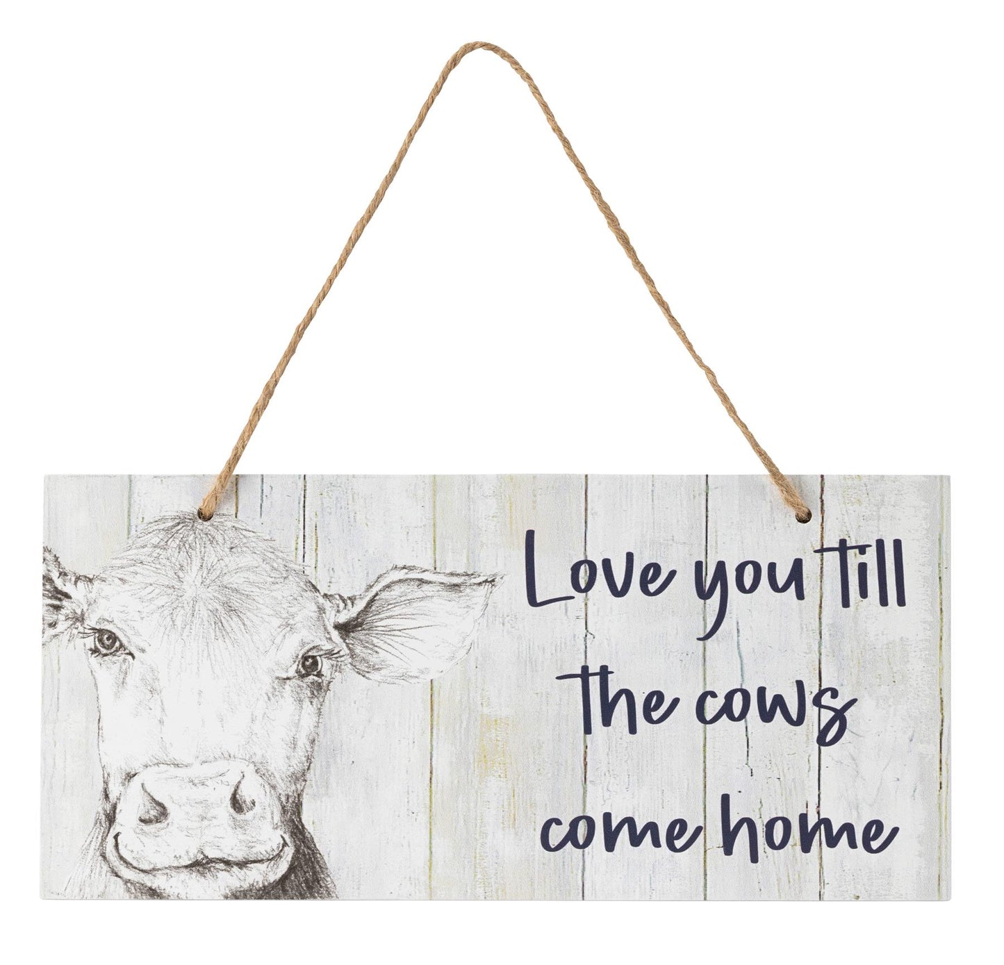 Fieldview Farm Wall Plaque Cow