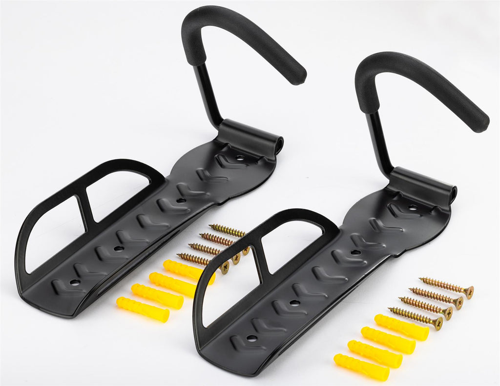 Wall Mounted Bicycle Hangers - Set of 2 | Pukkr