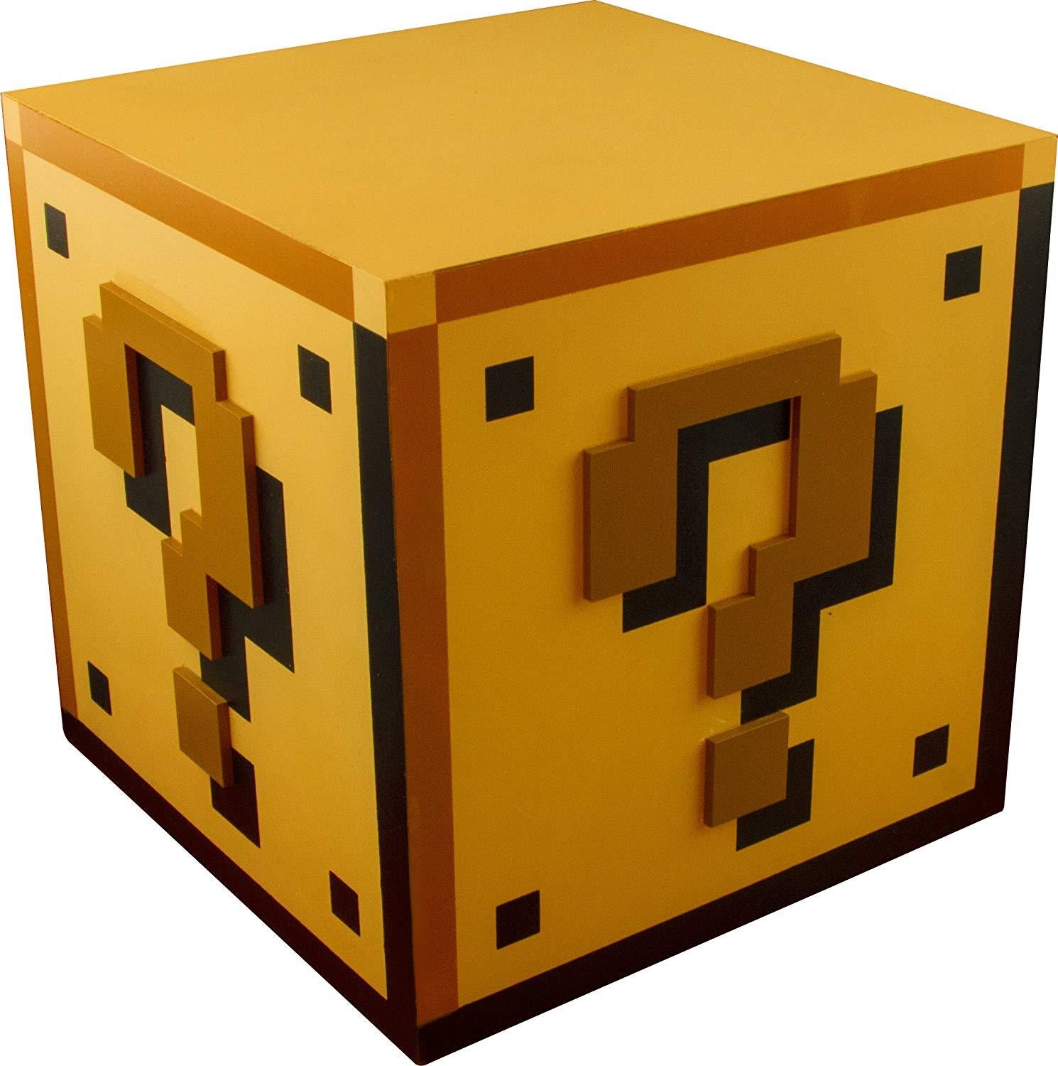 Super Mario Bros. Light Question Block 18 cm