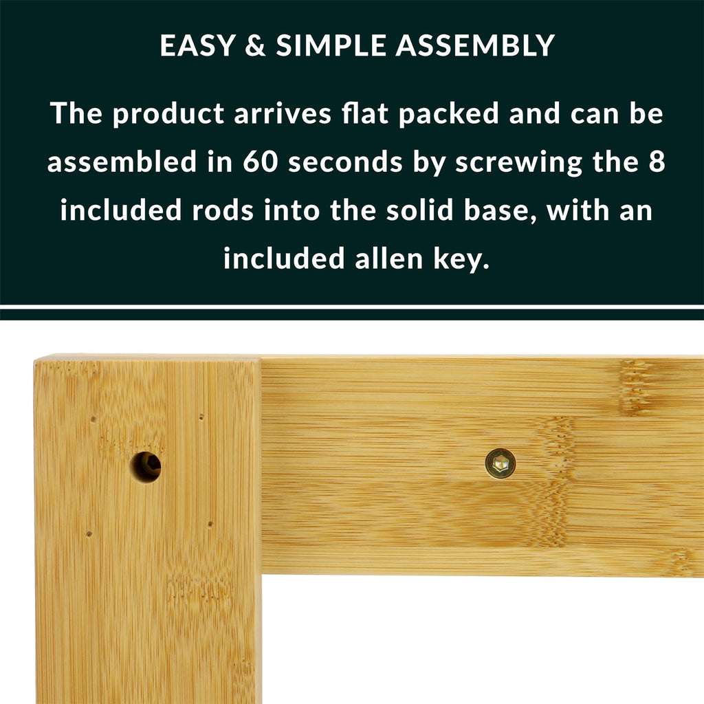 Bamboo Boot Rack | M&W	