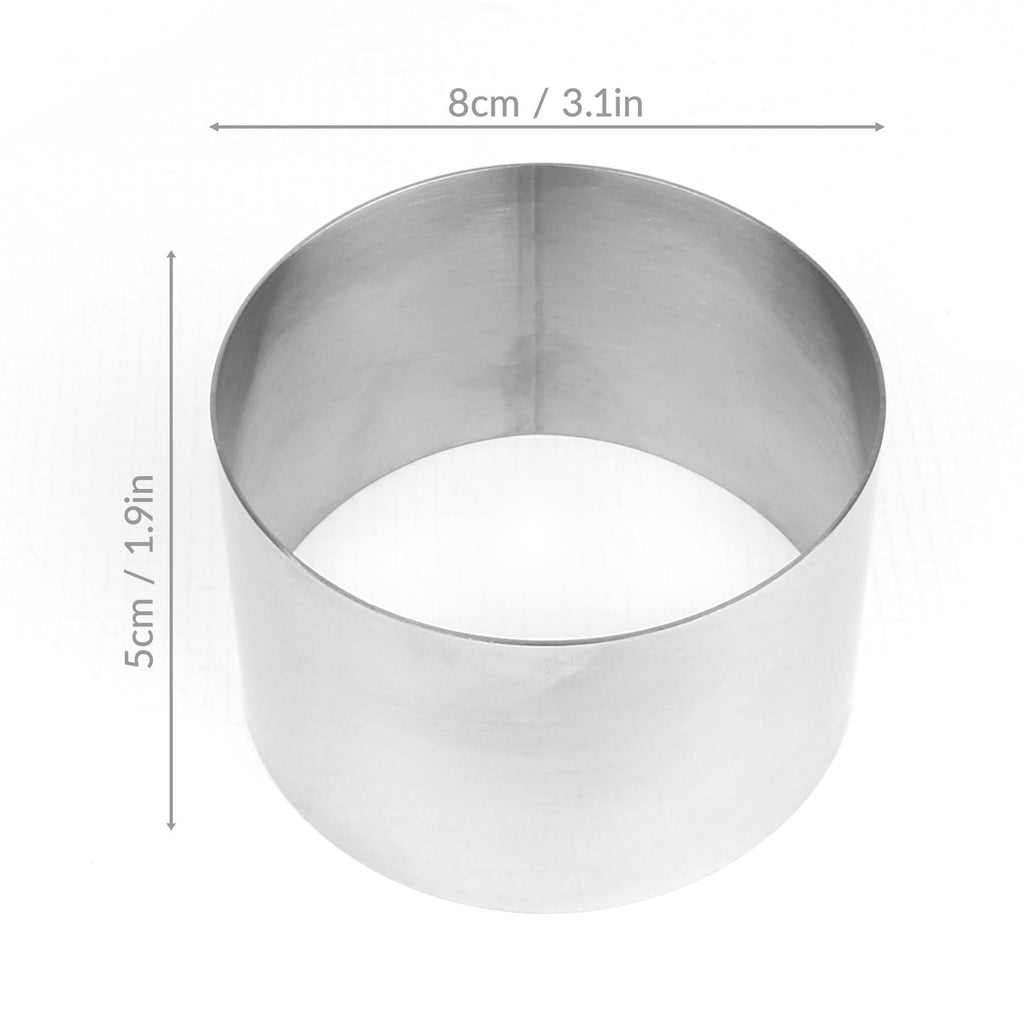 Cooking & Dessert Rings - 8 Piece | M&W	