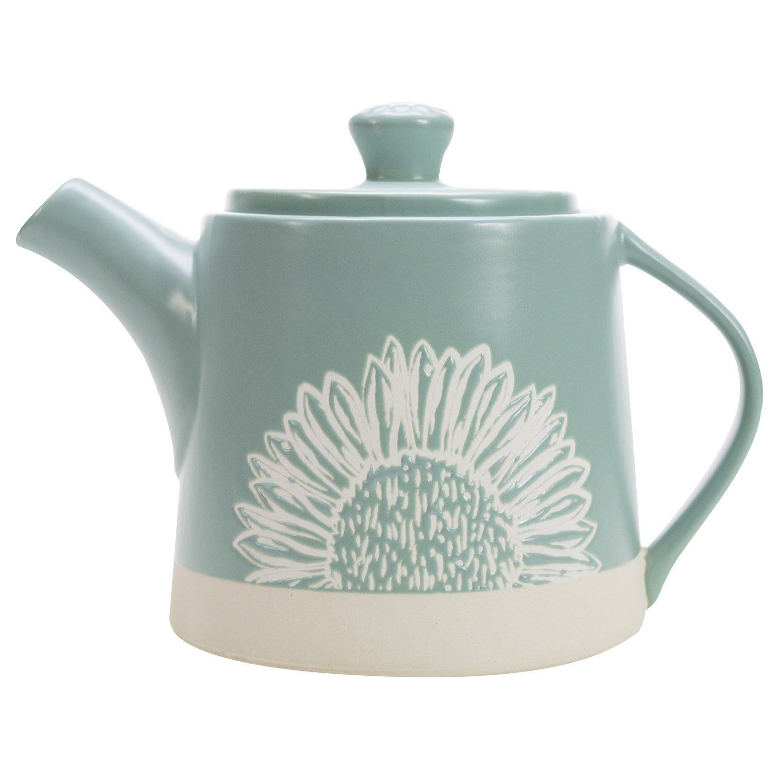 Artisan Flower Teapot