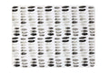 Monochrome Pebble Set Of 4 Placemats