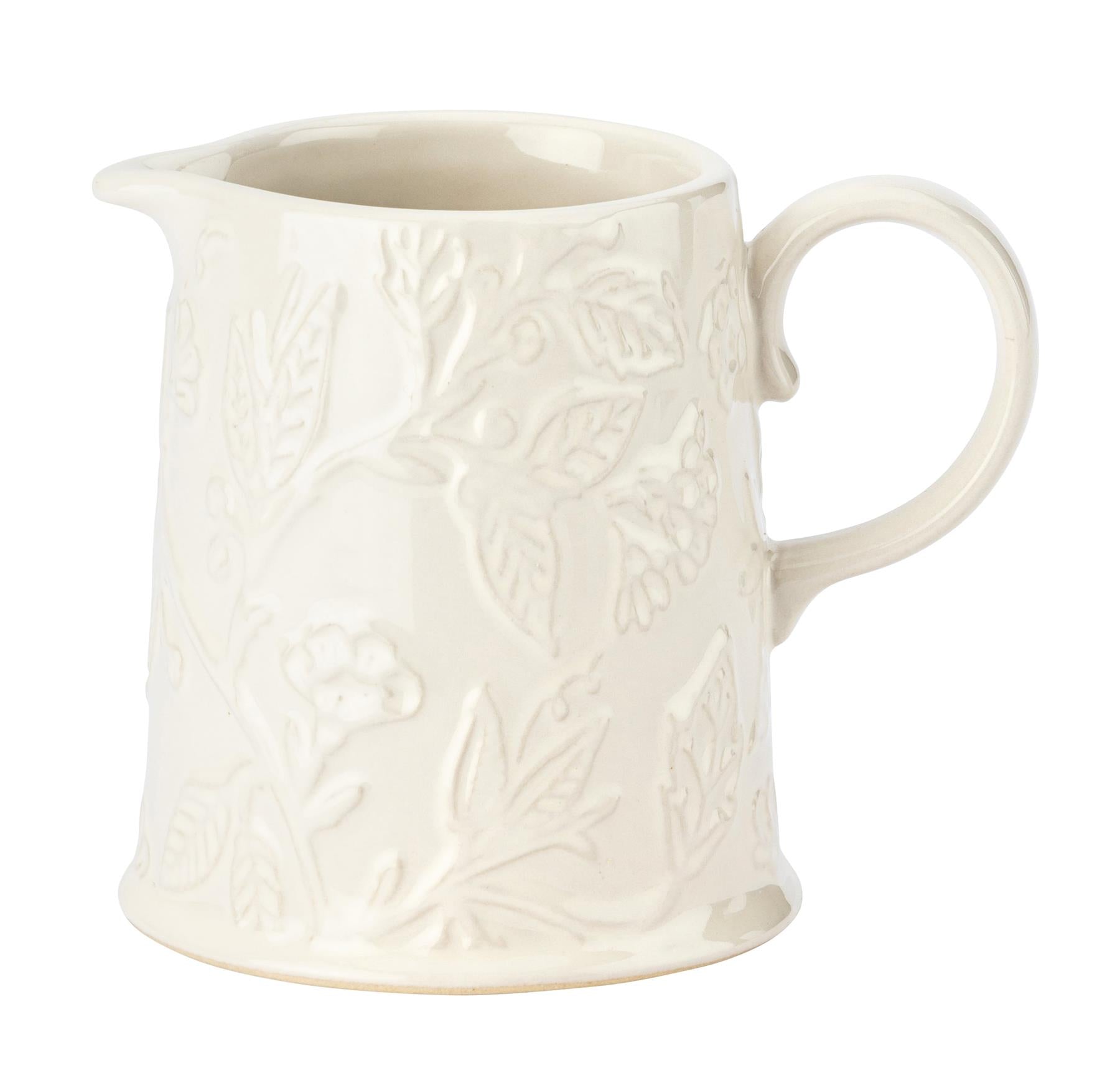 Fieldview Farm Embossed Creamer Jug