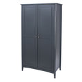 Como Blue 2 Door Wardrobe