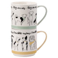 Playful Pets Dog Stacking Mugs
