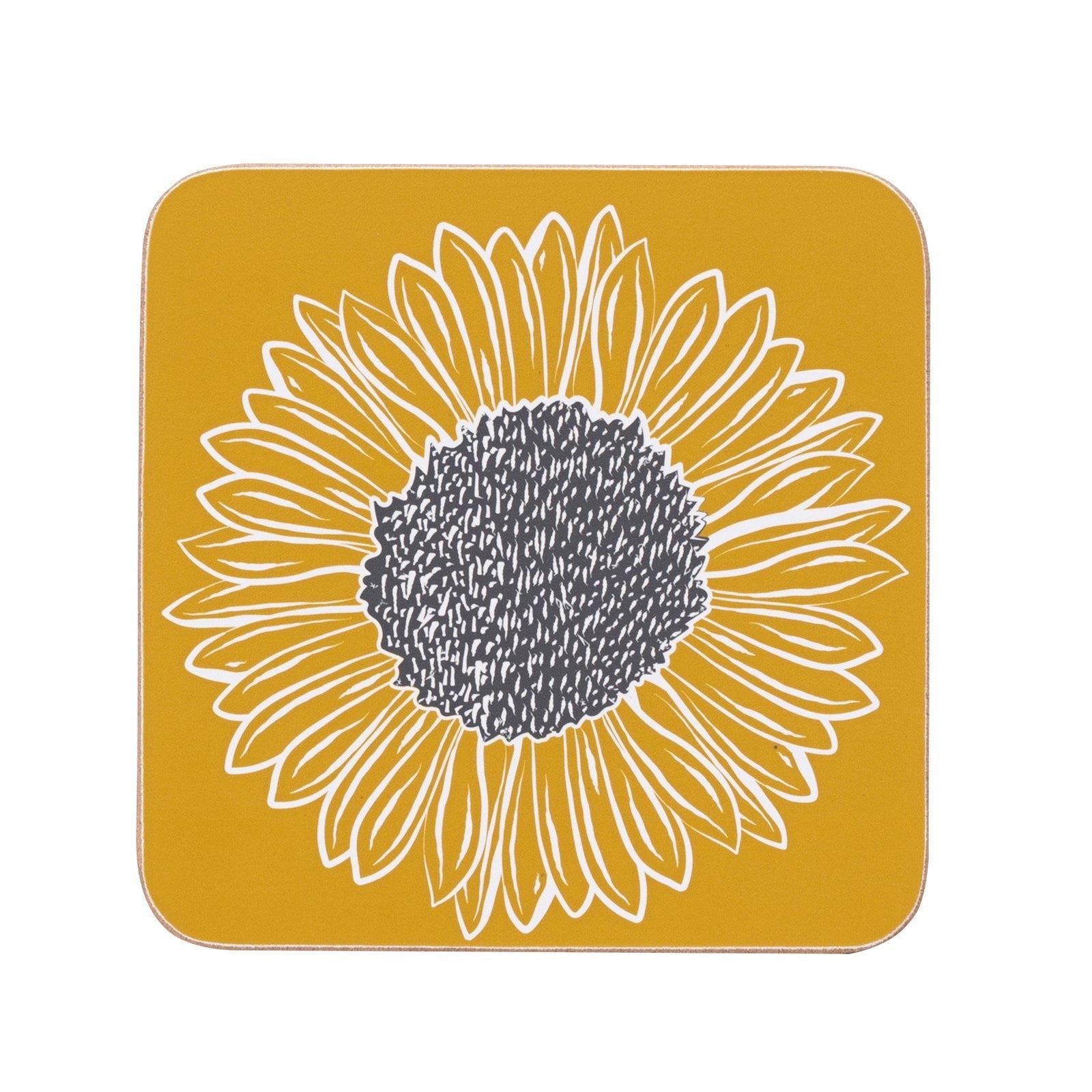 Artisan Flower 4pk Coasters