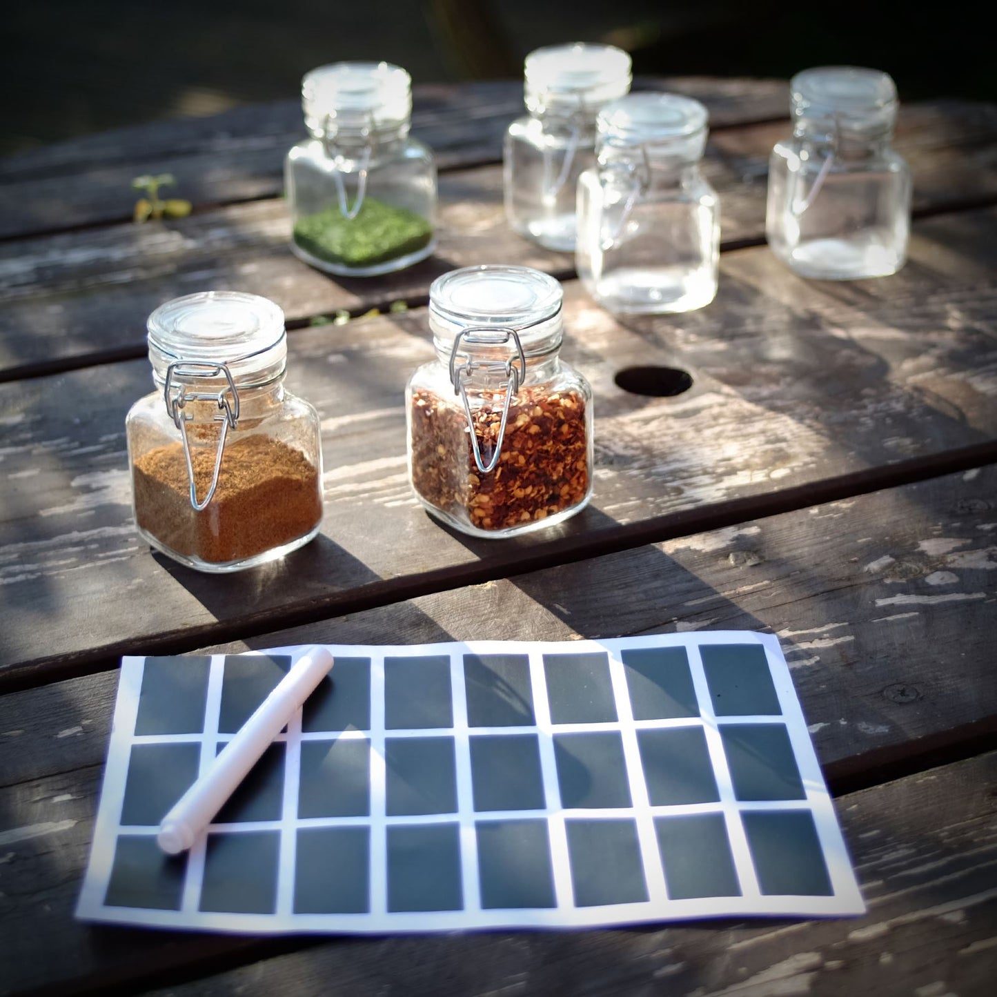 Mini Glass Spice Jars - Pack of 12 | M&W	