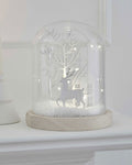 Light Up Winter Scene Glass Decoration