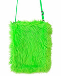 Green Plush Handbag