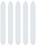 Link-O-Loon 660 Fashion White Latex Balloons (50pk)