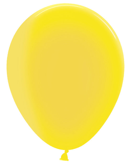 Crystal Yellow Balloons - 12" Latex (50pk)