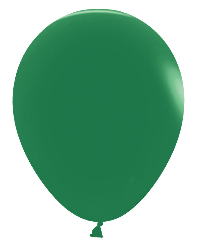 Fashion Forest Green 24" Latex Balloons (3pk)
