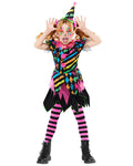 Funhouse Clown Dress - Childs Costume