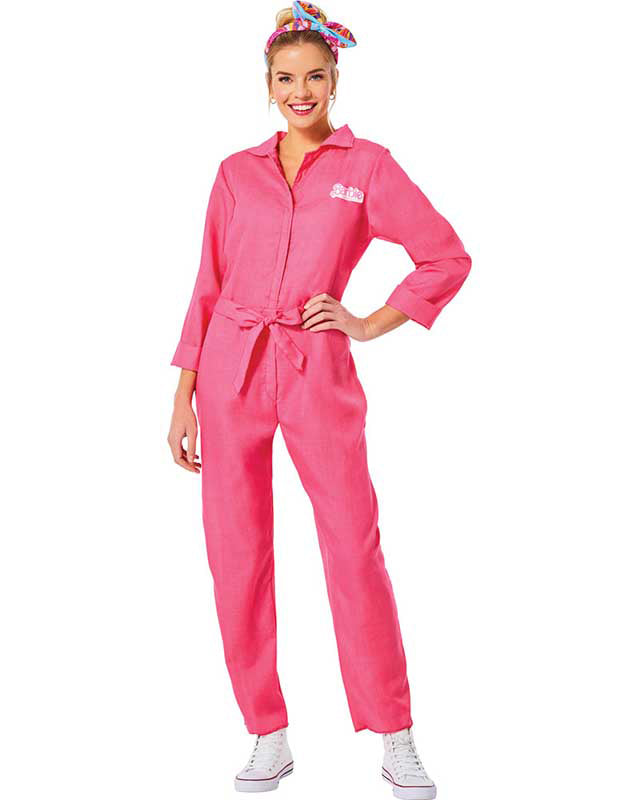 Barbie Pink Jumpsuit - Adult Costume - alternate