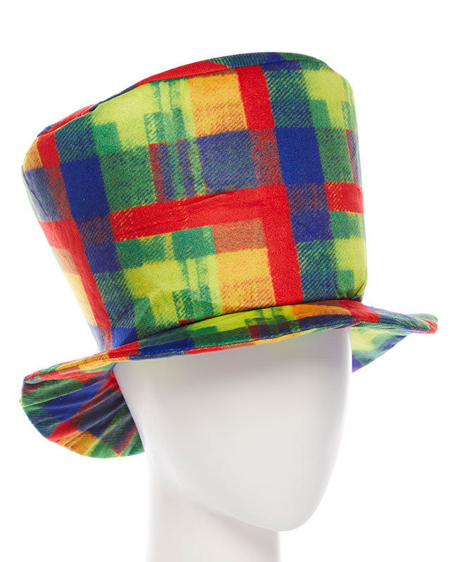 Rainbow Clown Top Hat