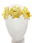 Gold  Leaf Cesar Headband
