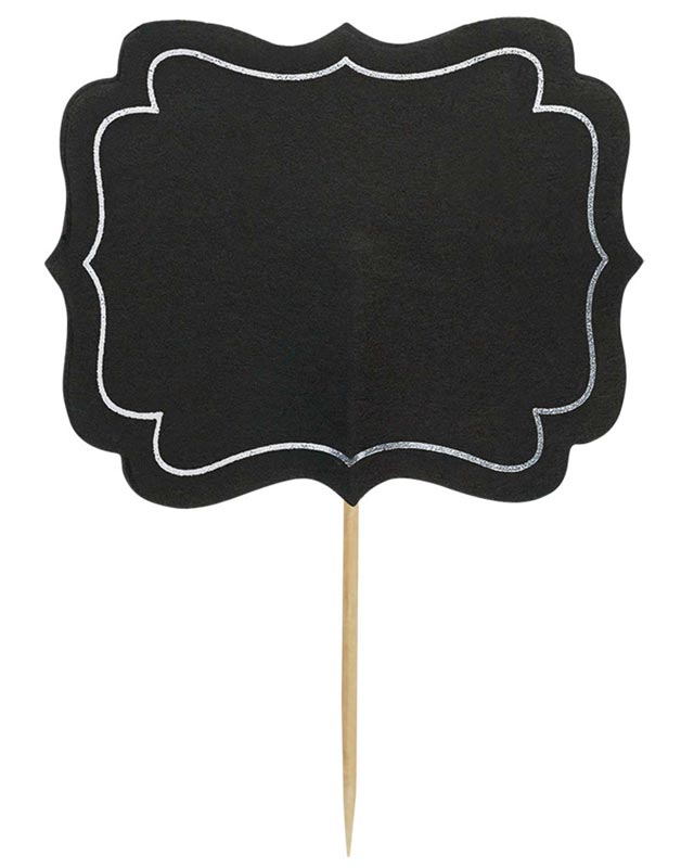 Chalkboard Food Picks (24pk)