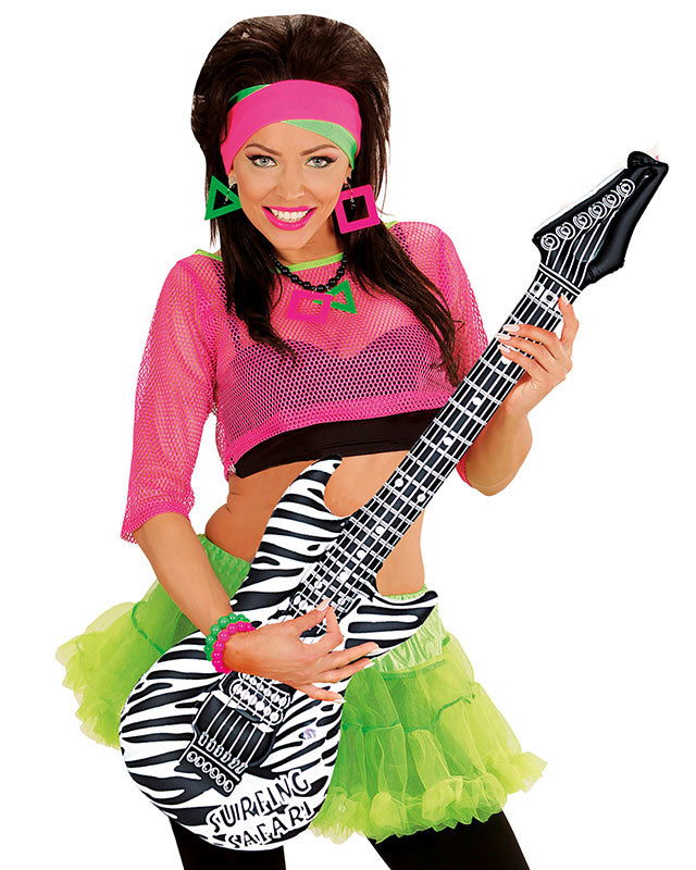 Inflatable Zebra Guitar - 105cm