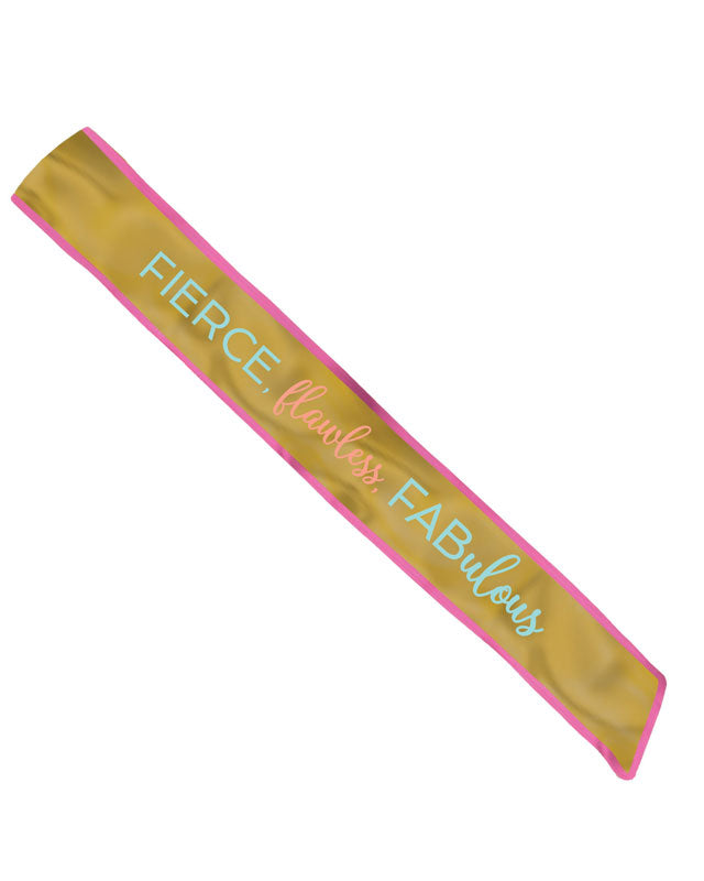 Confetti Fun Fabric Sash