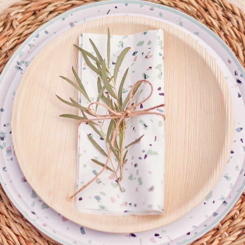 Eco Palm Leaf Plates (8pk)
