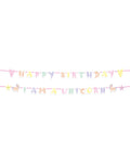 Unicorns & Rainbows Letter Banners - 1.5m (2pk)