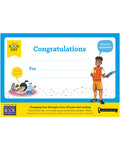 World Book Day A5 Certificate
