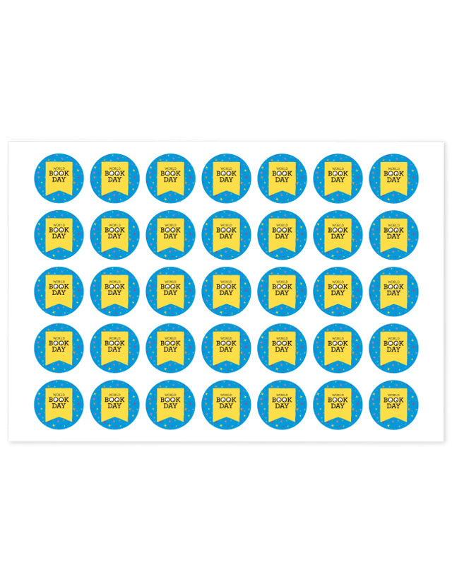 World Book Day Sticker Sheet (35 Stickers) – Roov UK