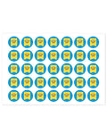 World Book Day Sticker Sheet (35 Stickers)