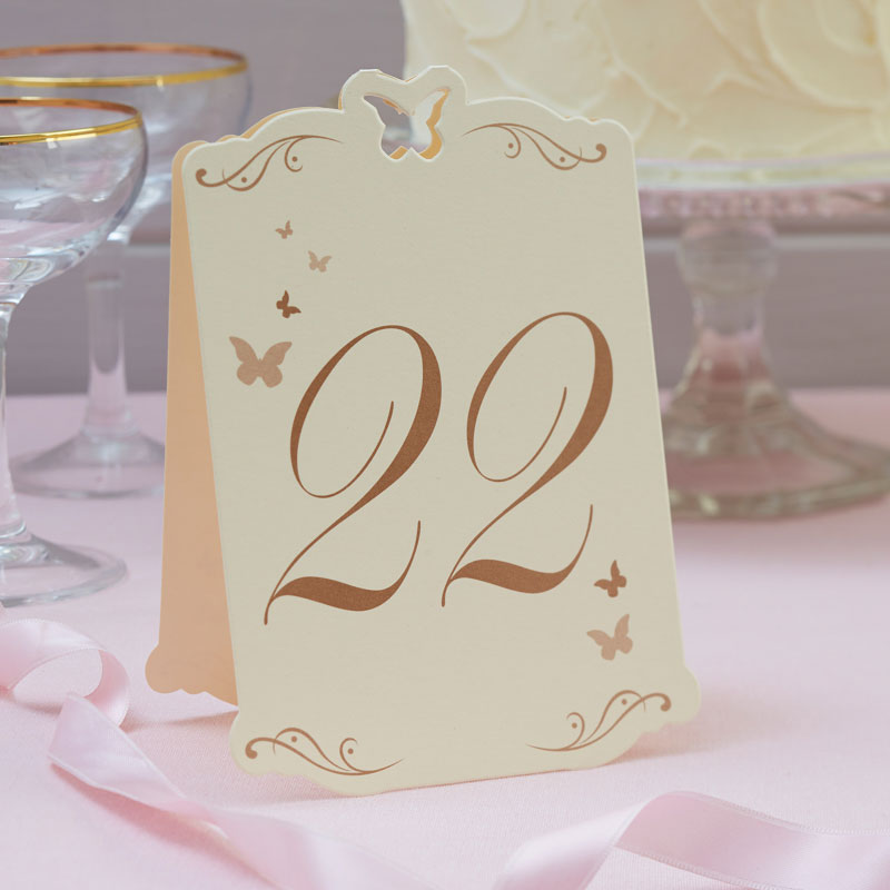 Ivory and Gold Table Numbers 13-24 (12pk) – Roov UK