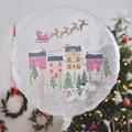 Snowglobe Balloon - 22" Foil