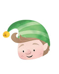 Elf Head Balloon - 24" Foil