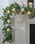 White Paper Stars String Lights