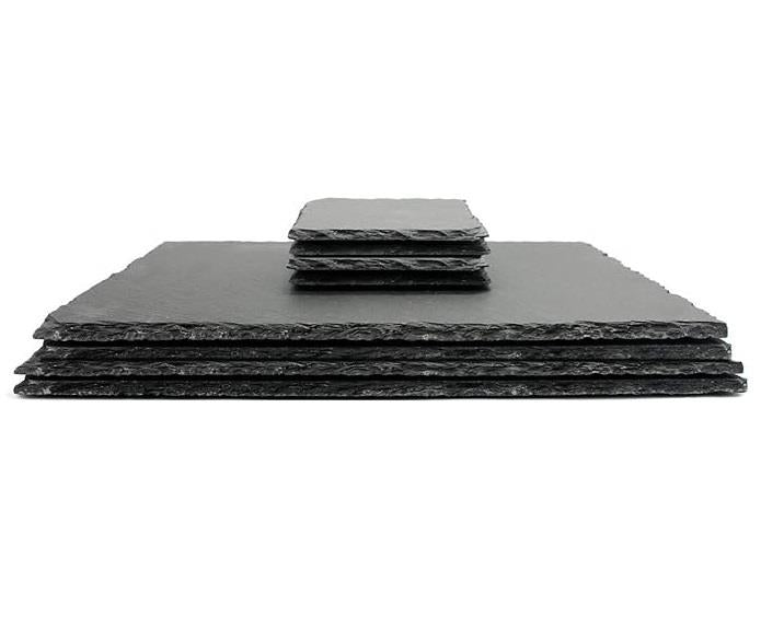 Natural Slate Placemats & Coasters - 8pc | M&W	