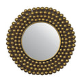 Artisan Gold Bubble Mirror Frame
