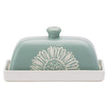 Artisan Flower Butter Dish