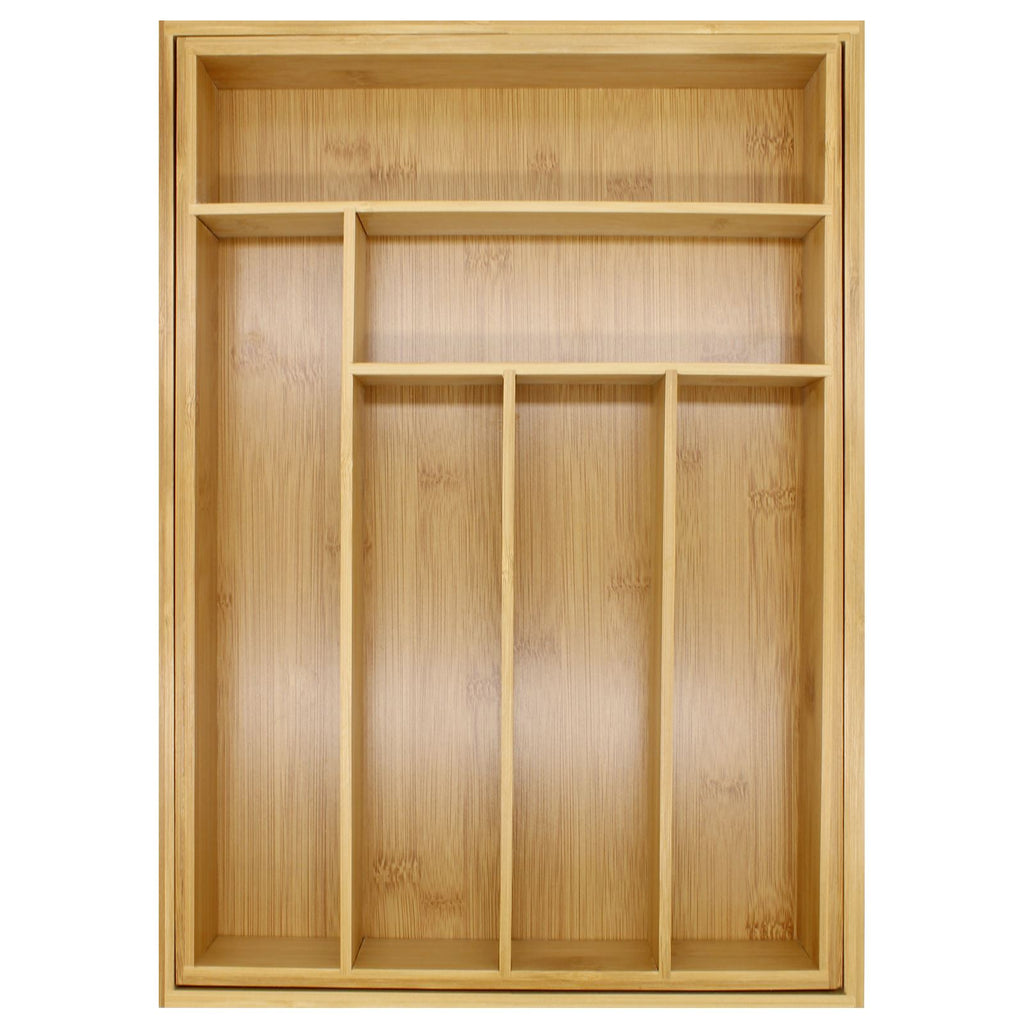 Bamboo Extending Cutlery Drawer | M&W	