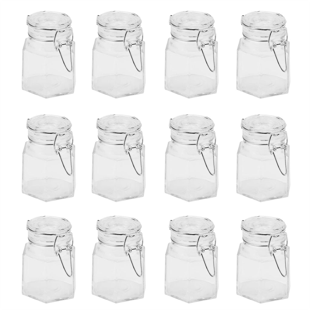 Hexagonal Spice Jars - Set of 12 | M&W	