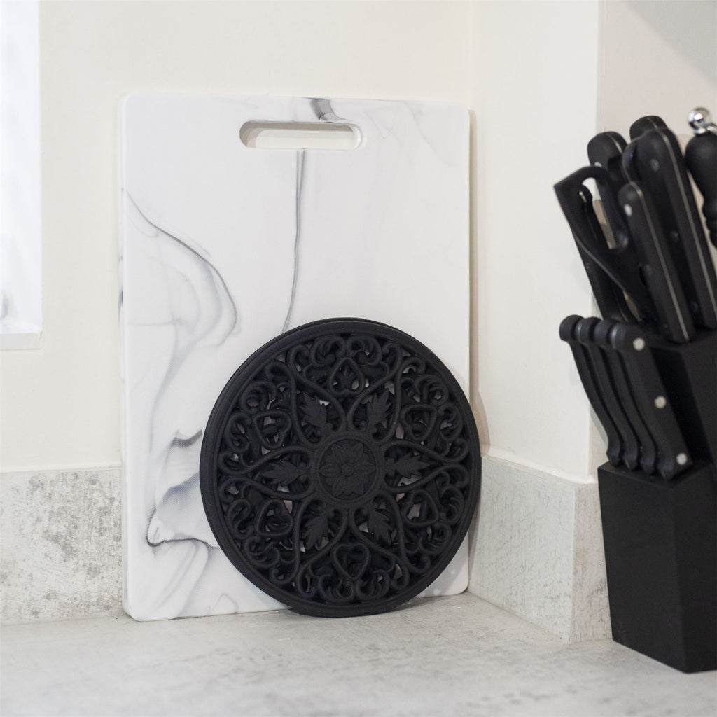 Silicone Trivets - Set of 3 Black | Pukkr