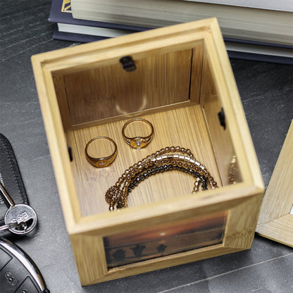 Bamboo Photo Cube | M&W	