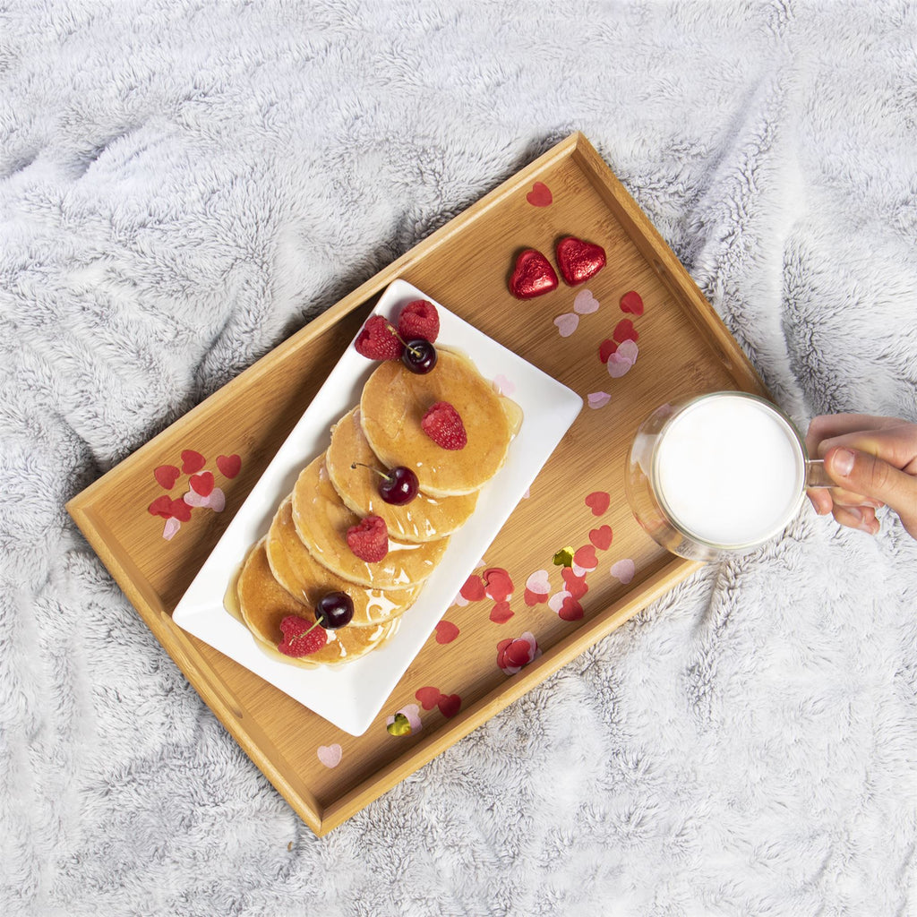 Bamboo Serving Trays - Set of 3 | M&W	