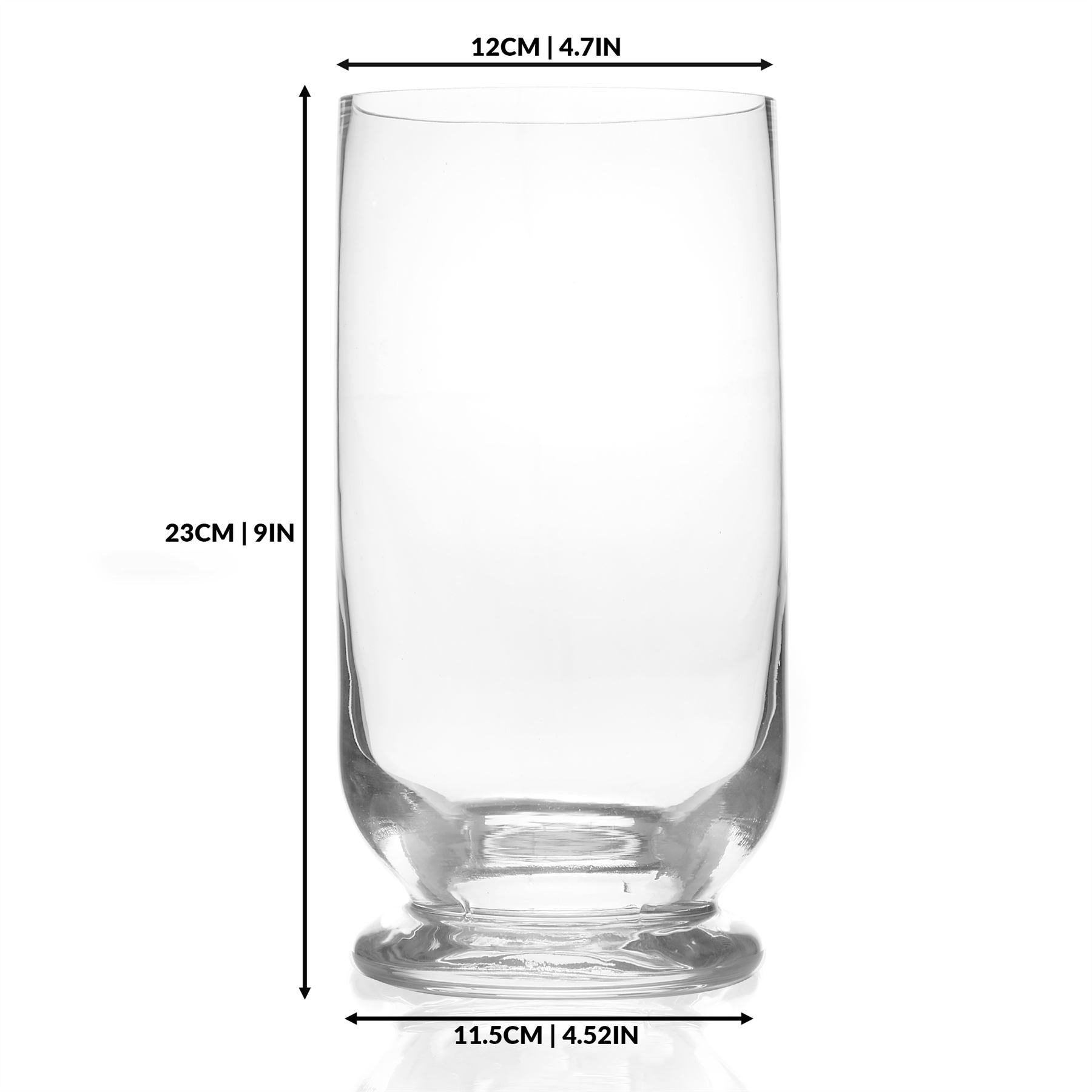 Tall Glass Storm Lantern Candle Holder | M&W	