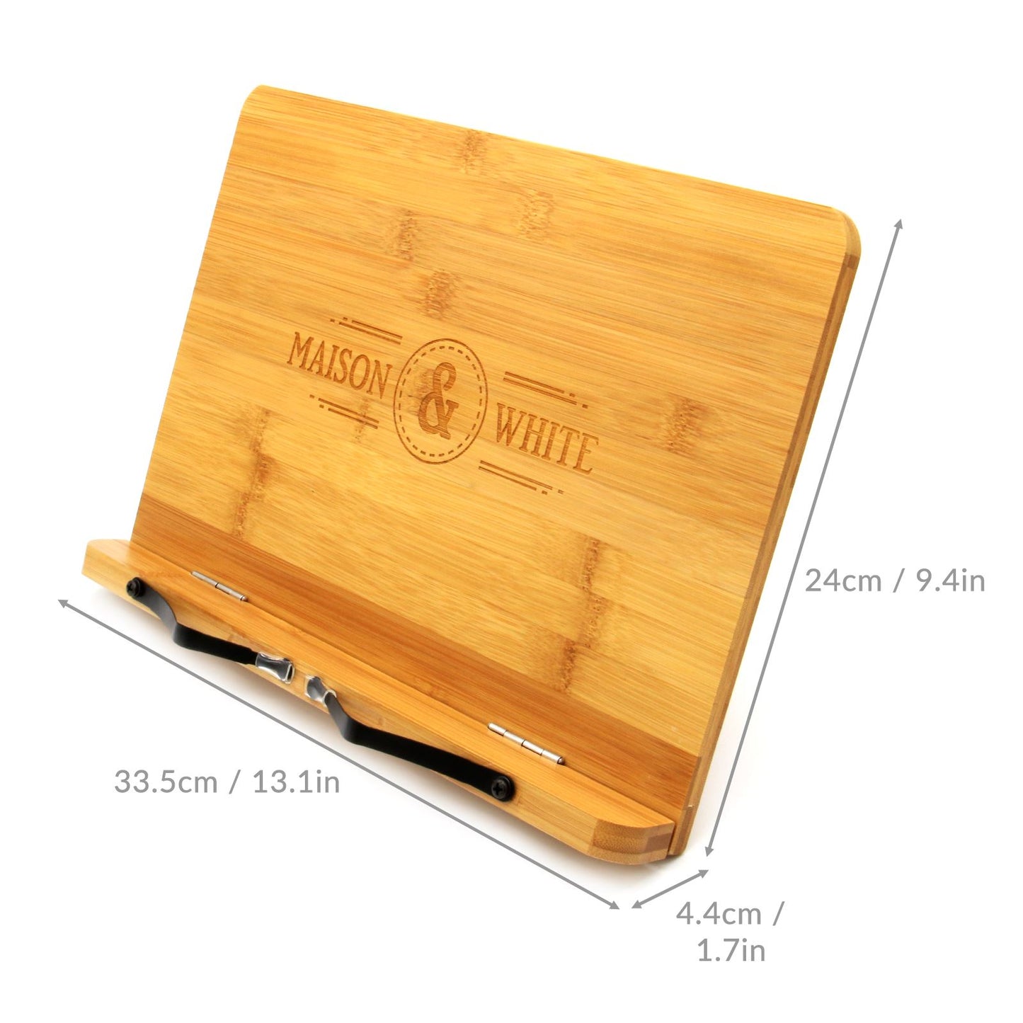 Bamboo Recipe Book Stand | M&W	