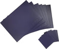 Faux Leather Placemats & Coaster Table Set Blue - 12 Piece | M&W	