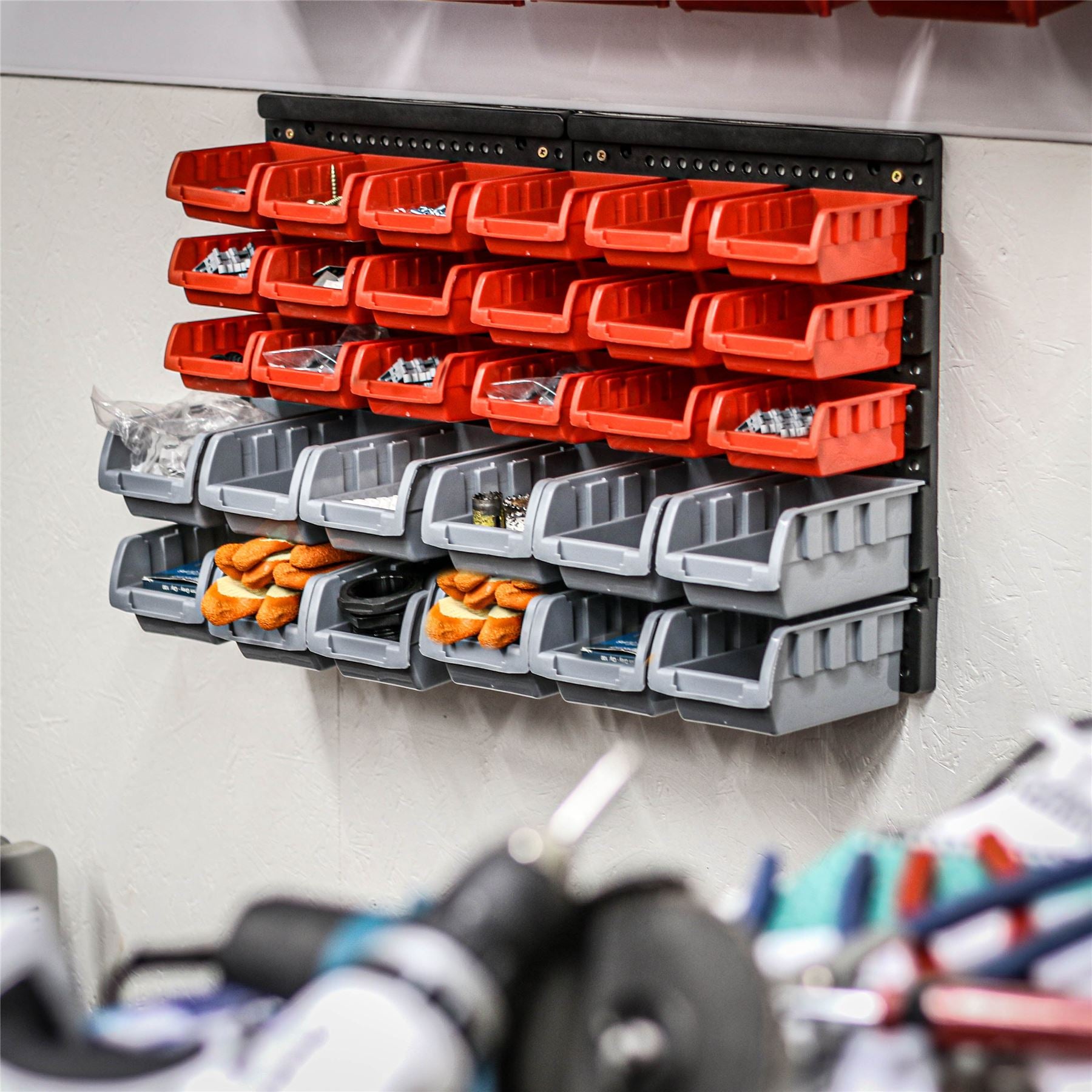 Wall Mounted DIY Storage Bins & Backboards  | Pukkr	