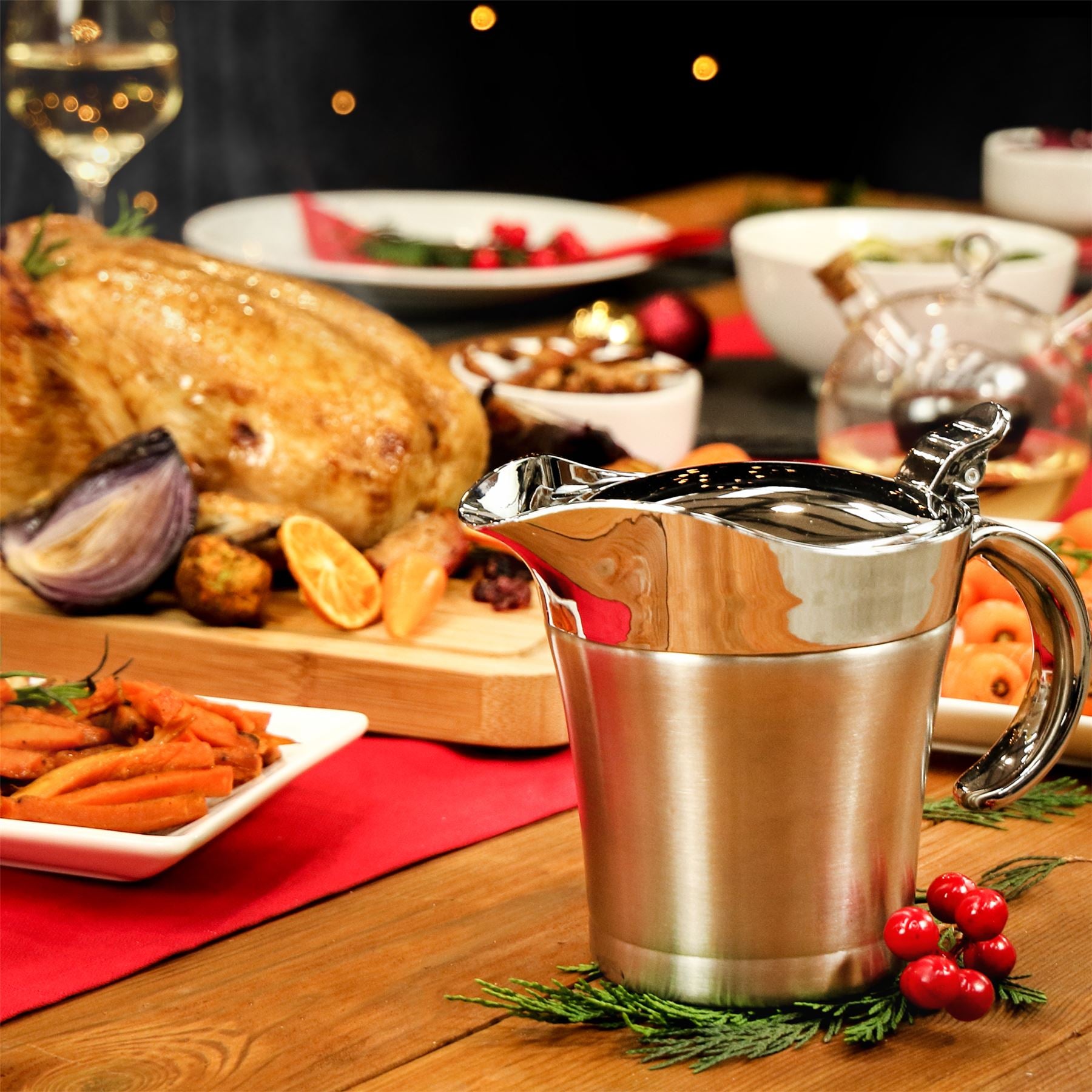 Stainless Steel Gravy Boat - 500ml | M&W	