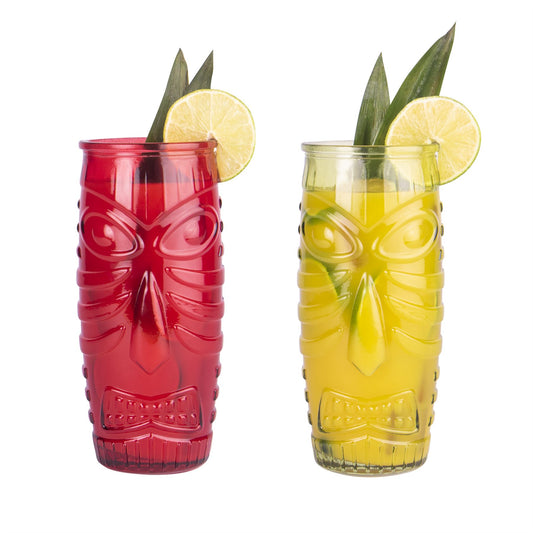 Tiki Cocktail Glasses - Set of 2 | Pukkr	