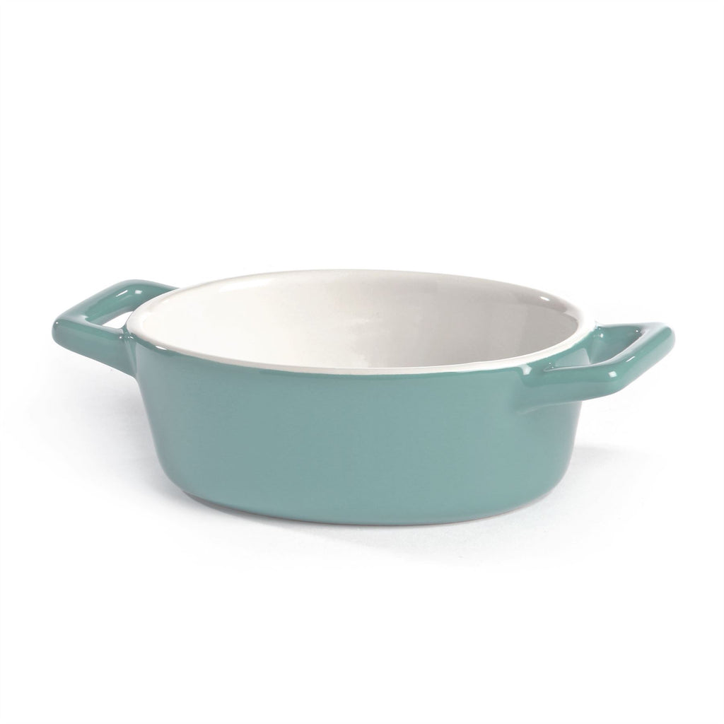 Mini Ceramic Oven Dishes - Set of 4 Oval | M&W	