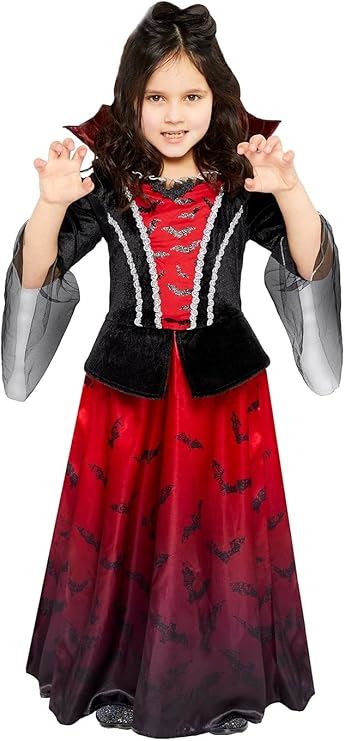 Rose Gold Prombie Queen Fancy Dress Costume - Age 8-10 Years