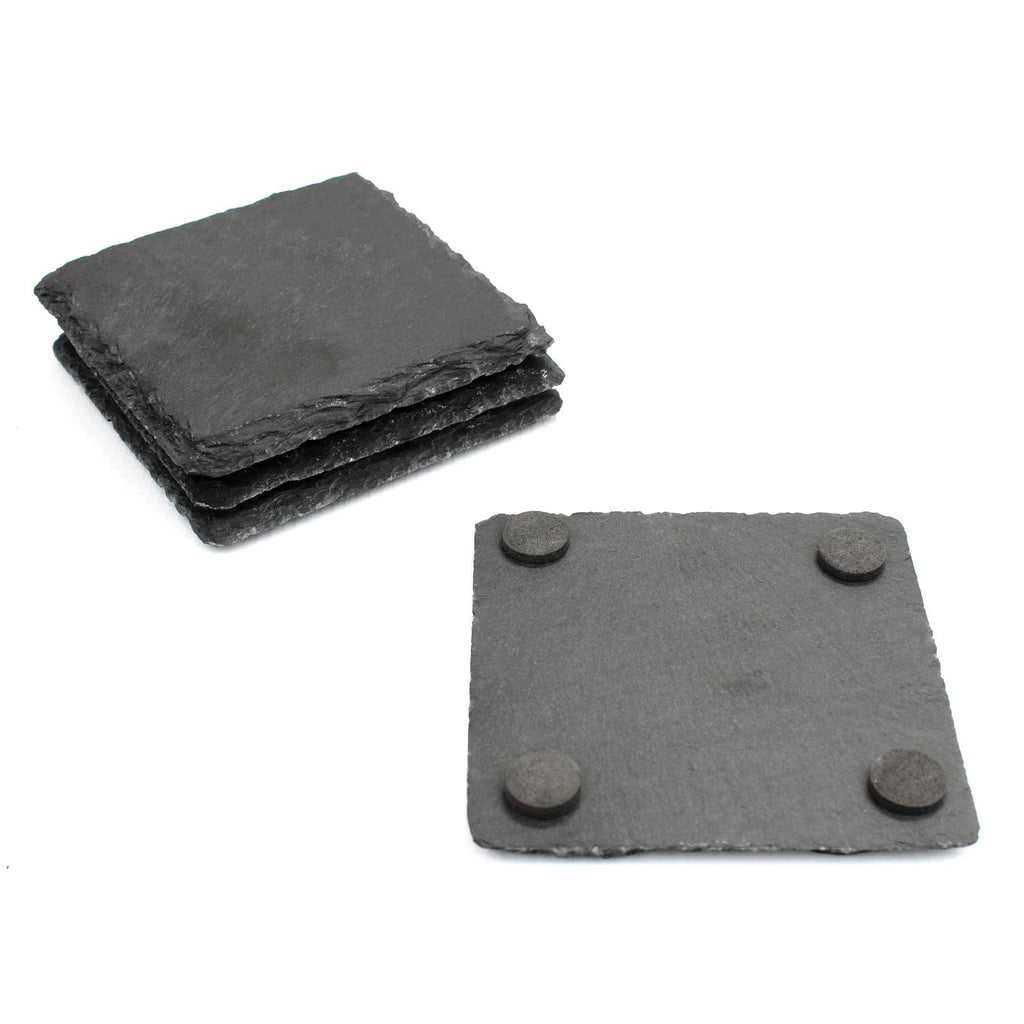 Natural Slate Placemats & Coasters - 8pc | M&W	